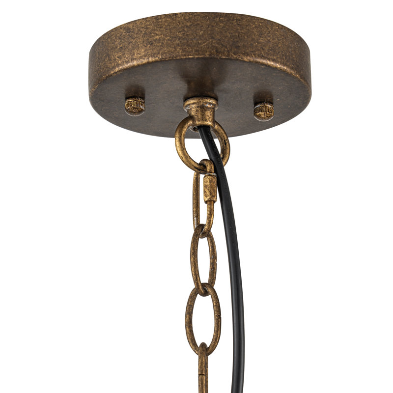 Luminaire suspendu dôme antique industriel 12 po