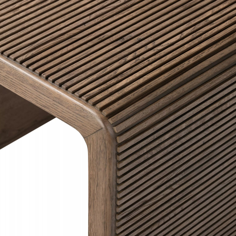 Leo End Table, Brown
