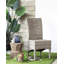 19x24.5x40.5" Ortakoy Wood Outdoor Dining Side Chair