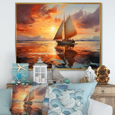 " Sailboat Ocean Dance I "