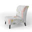 Fauteuil de chambre rembourré en velours Mid-Century