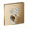 Garniture de soupape thermostatique à mémoire de température à poignée unique de 6 pouces de large avec inverseur ShowerSelect
