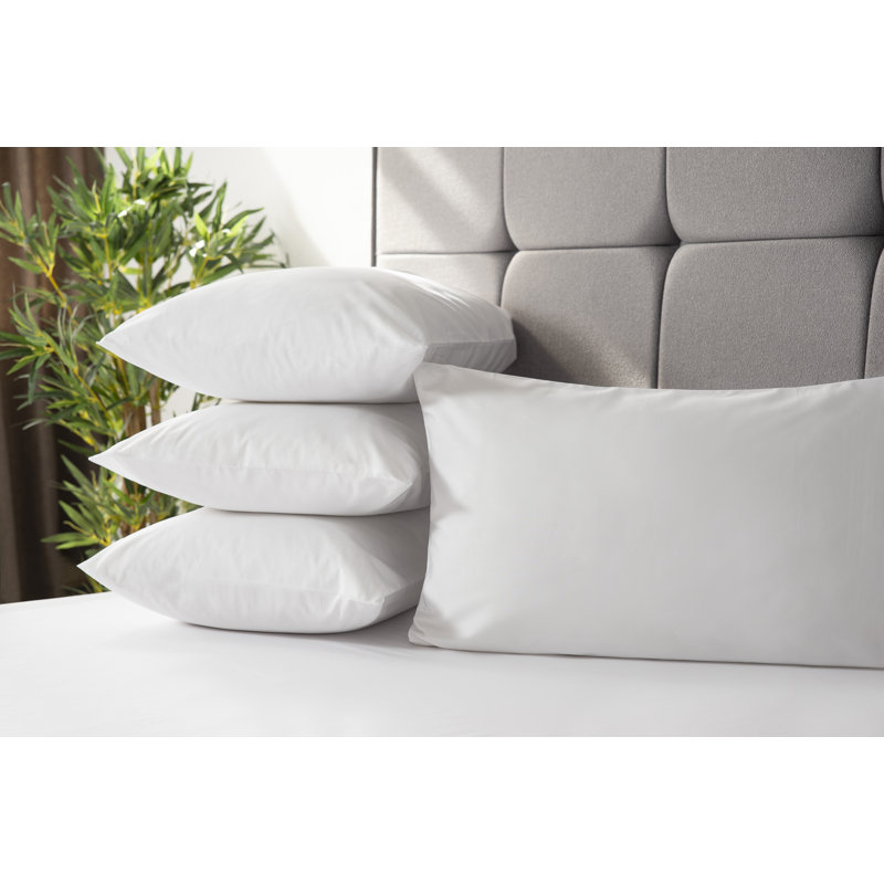 Belledorm 200 TC 100% Pure Cotton 100% Cotton Housewife pillowcase, White
