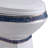 The Renovators Supply Inc. 45.5 Gallons GPF Elongated Chair Height Floor Mounted Corner Toilet (Seat Included)-73064075