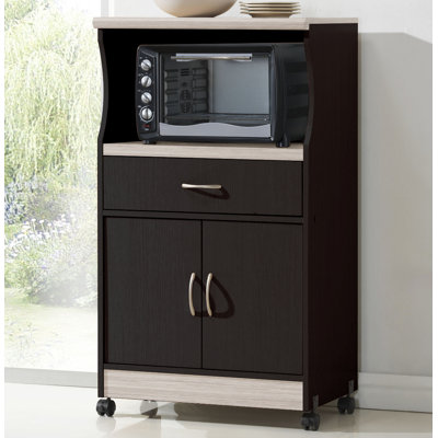 Chariot de cuisine pour four à micro-ondes 