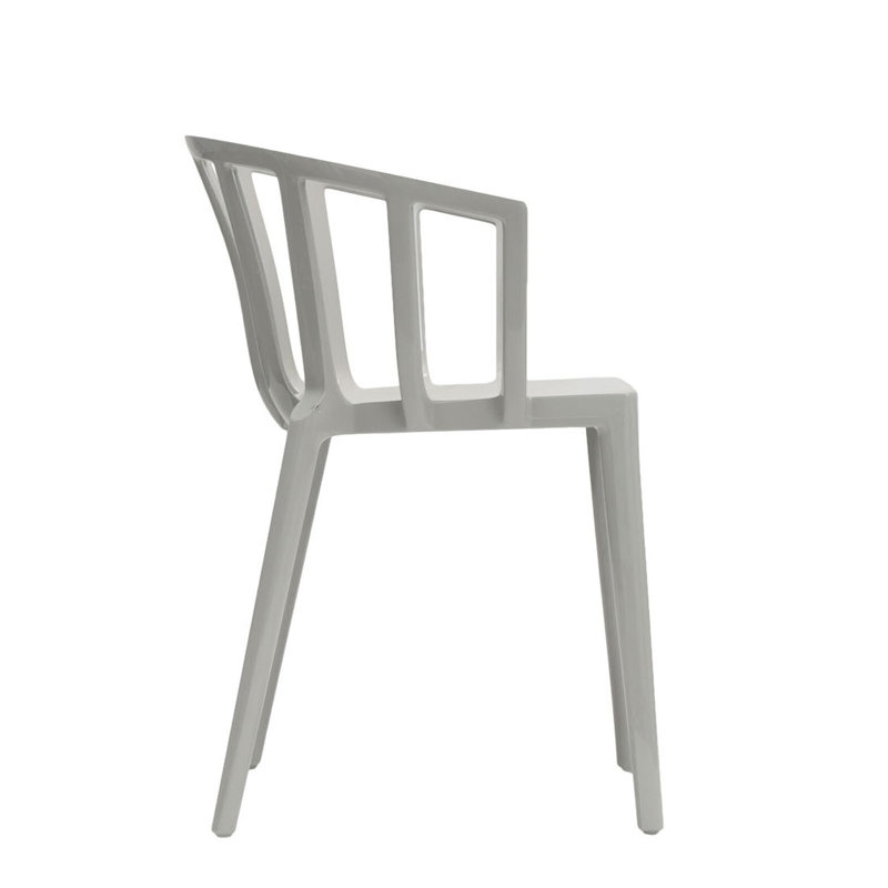 Venice Outdoor Dining Armchair, Gray