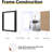 Black Gallery Wall Picture Frame Set wih Mat-1632007505-1634626710