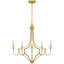 Lustre noir mat 5 lumières-1695089257