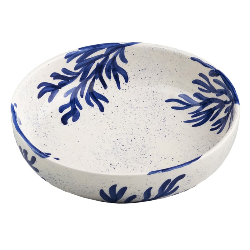 Highland Dunes Ceramic Salad Bowl