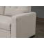 Canapé modulaire convertible rembourré avec méridienne coulissante-359093130