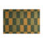 Tapis d'intérieur et d'extérieur à carreaux vert-423796386