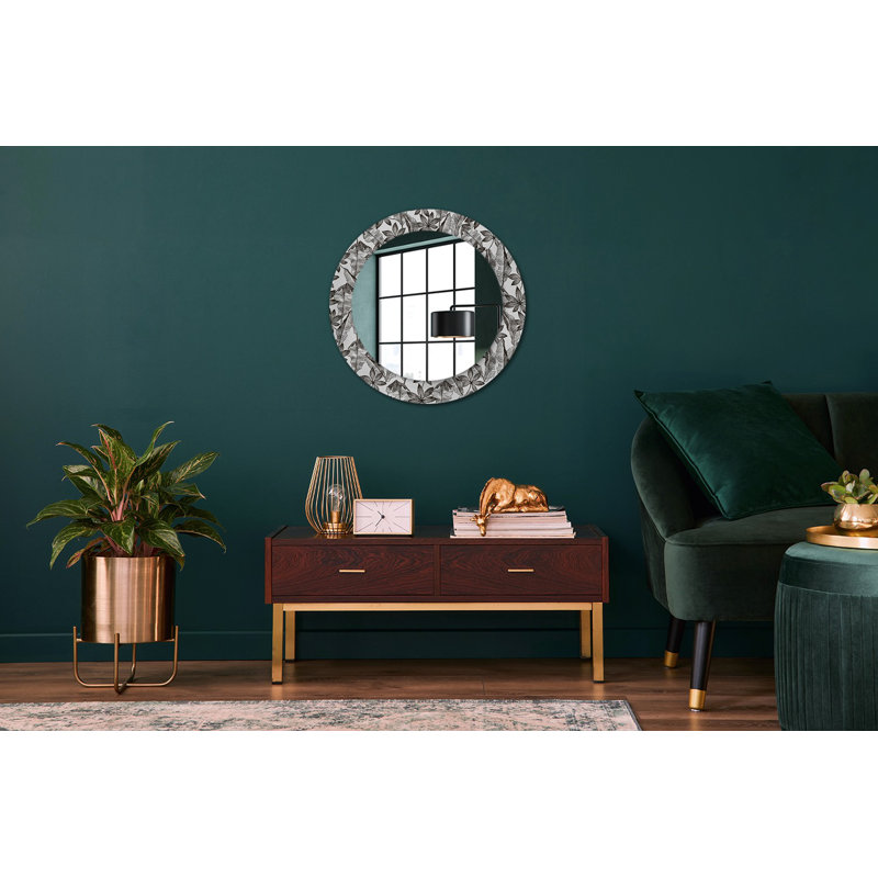 Huldar Glass Flat Wall Mirror