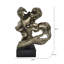 Polyresin Kissing Couple Figurine for the Living Room, Classy Sculpture Home Decor-91142706-91142707