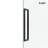 50-55" W X 76" H Frameless Single Sliding Shower Door with 3/8" Clear Tempered Glass - Square Top Rail-114773355