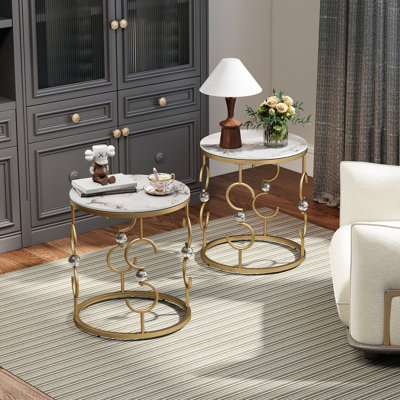 Side Table with Storage