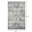 Tapis oriental gris en polypropylène tissé à la main Ragheb-1303965531