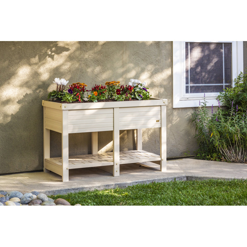 Pot à fleurs surélevé pour l'extérieur ECOFLEX 48 "Marin, H 30 po x l 48 po x P 24 po