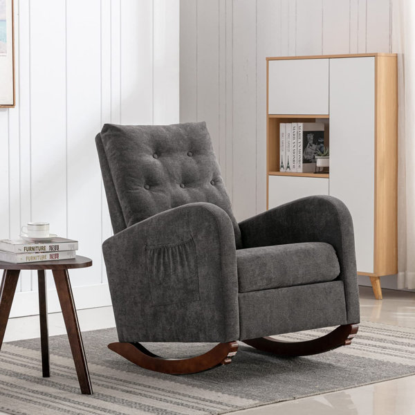 Isabelle & Max™ Abaz Upholstered Rocking Chair | Wayfair