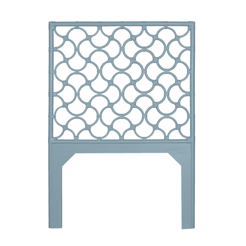 Mar Collection Headboard, Pool Blue, Twin