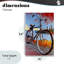 Toile «Tonight Bicycle Journey», conception par Adam Swanson-380367666