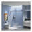 56 to 60 in. W x 76 in. H Double Sliding Frameless Soft-Close Shower Door, Premium 3/8 Inch (10mm) Thick Tampered Glass and Easy-cleaning Coating 23D02-60C-112318641