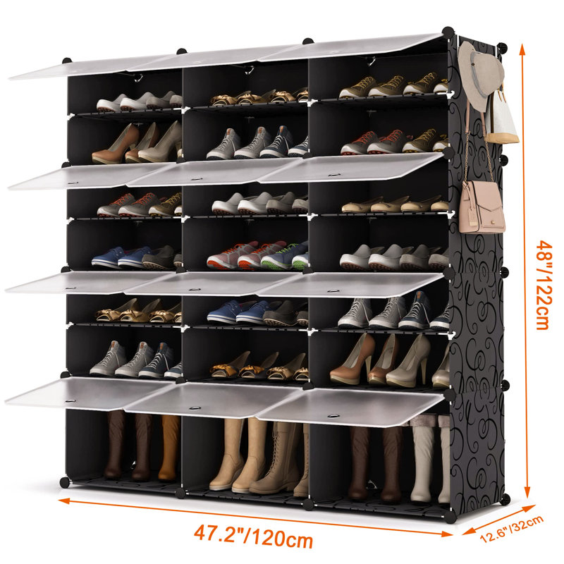 42 Pair Shoe Storage Cabinet