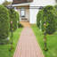 Thorold 81.1" W x 16.1" D x 85" H D Iron Arbour