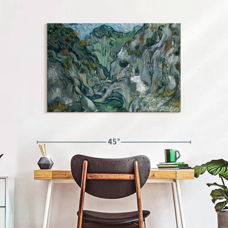 Alvord Ravine 1889, H 26 po x l 39 po
