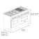 ZLINE 60 in. Legacy Dual Fuel Range w/ Doors & Griddle