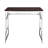Martha Office Workspace Desk MDF/Chrome In Brown