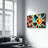 Elegant Tempered Glass Wall Art Painting, 13.8 x 21.7 inches | 100% Tempered Glass, Thickness: 0.16 inches | UV Printed for Vibrant Colors | Perfect for Home Decor, Living Room, & Office Spaces