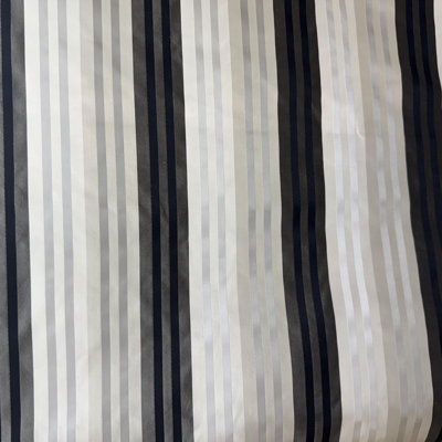 Tissu discret | Tissu de soie rayé multicolore | Tissu de draperie et de rideau