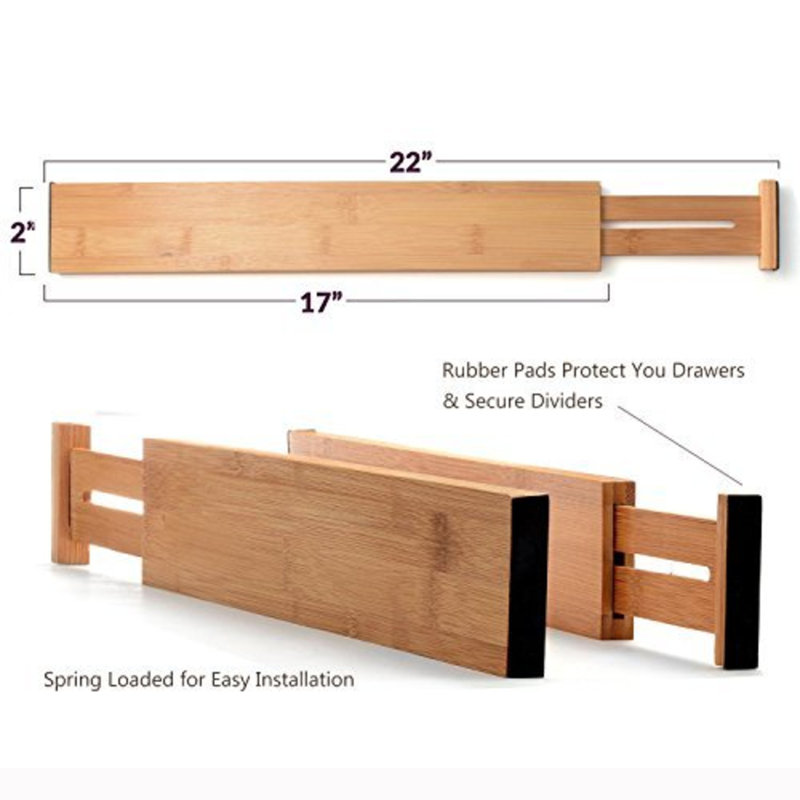 Ensemble de rangement pour tiroirs 4 pièces Heyman