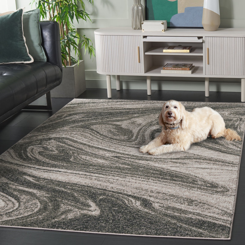 Tapis abstrait Magrini Performance, Rectangle 5 pi x 7 pi