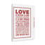 Love Is Patient 1 Corinthians 13:4-8 - Wrapped Canvas Print-1906292128-1902364246