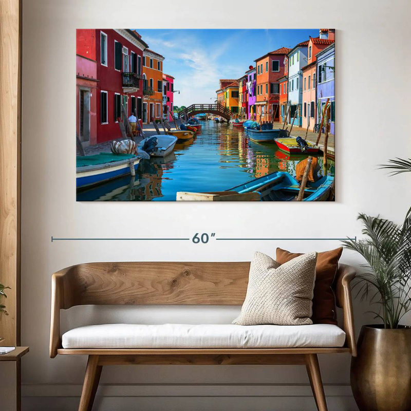 Quartier Ravi Burano, H 34 po x l 51 po