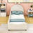 Wood Twin Upholstered Daybed with Headboard-284722739