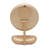 Melody 9 Inch Round Duotone Makeup Mirror with Speakers and Touch Sensor, Adjustable LED Light-251249091