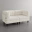 Upholstered Tufted Corduroy Modular Sofa with Pillow Back-10772739