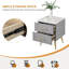 41cm W Manufactured Wood Bedside Table-92191118