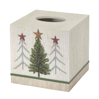 Trees Bath Avanti Linens Tissue Cover