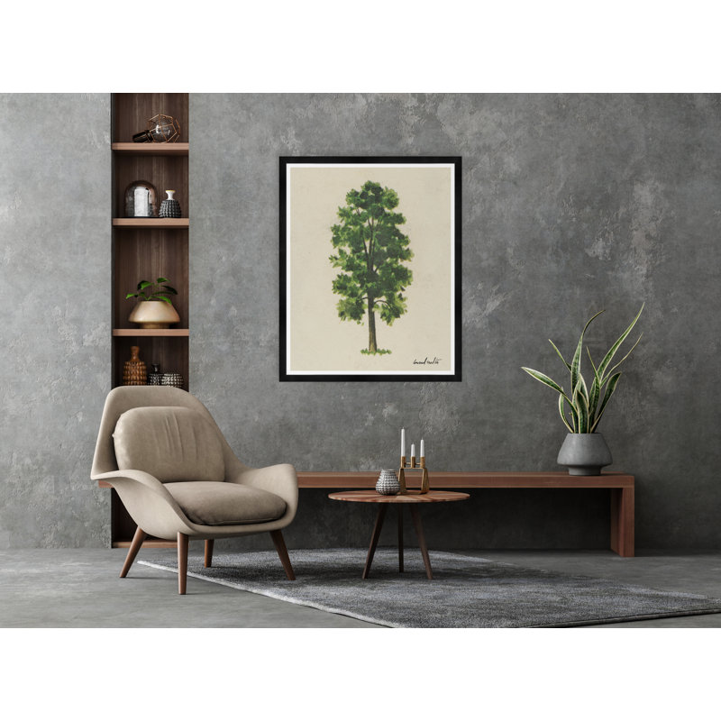 Oval Tree Print
