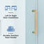 Portes de douche et de baignoire - l 59,00 po x H 60 po-97615866
