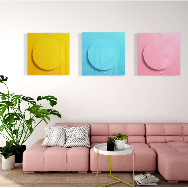 Ensemble de 3 décorations murales