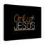 Only Jesus - Wrapped Canvas Print-1223369312