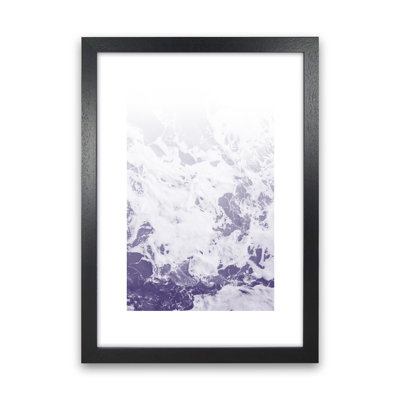 Purple Ocean 1 Piece Wall Art