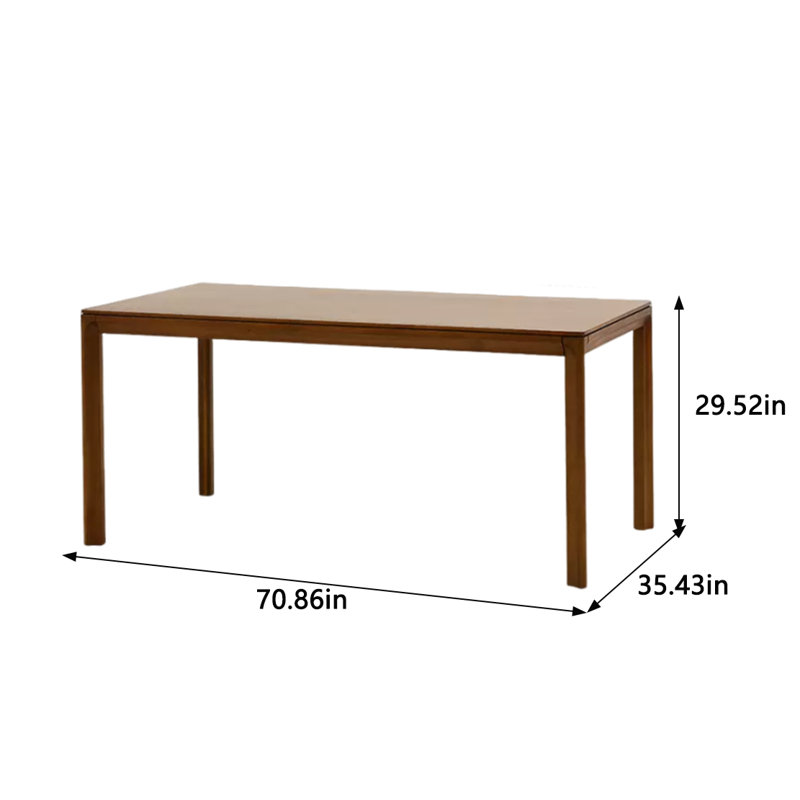 Rinvil Solid Wood Dining Table