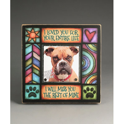 Grenada Orange Matte Picture Frame