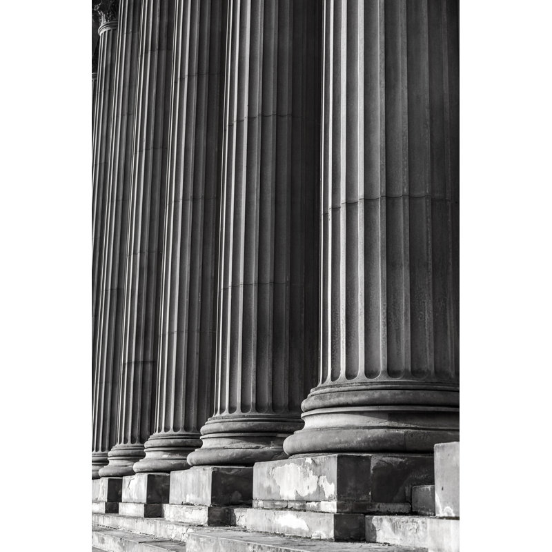 " Row Of Columns " by Circle Creative Studio, 18" H x 12" W
