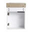 16" Small Bathroom Vanity Set，Single Wall-Mounted Bathroom Vanity Set，Floating Bathroom Vanity with Ceramic Sink Top-97833810